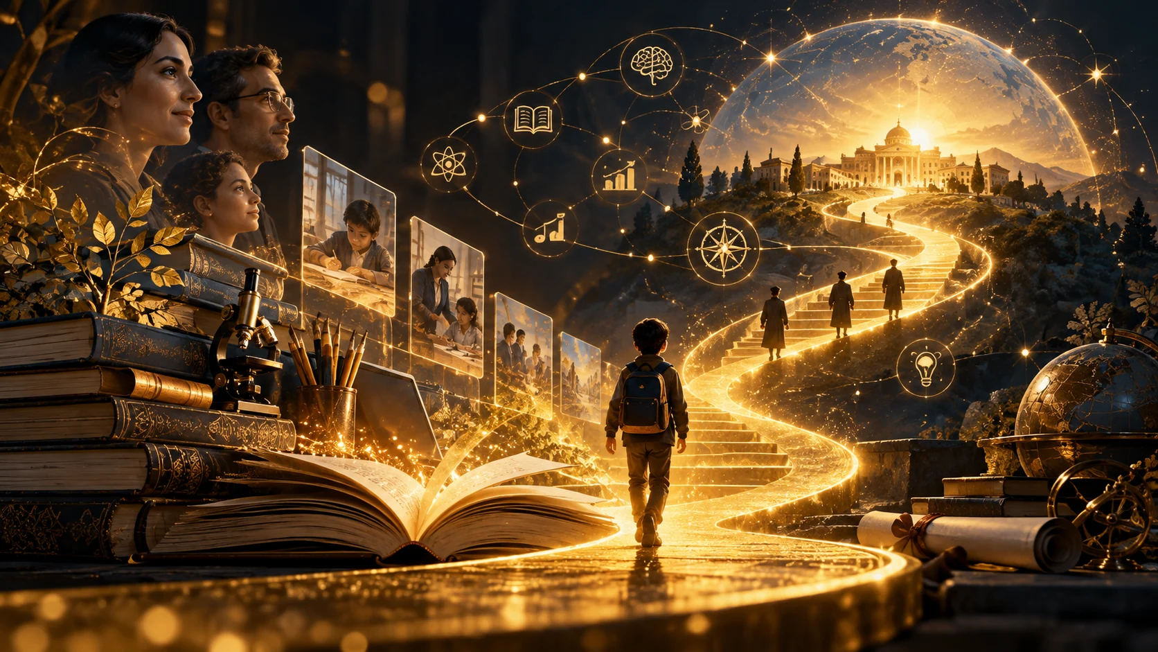 A conceptual illustration of talent development