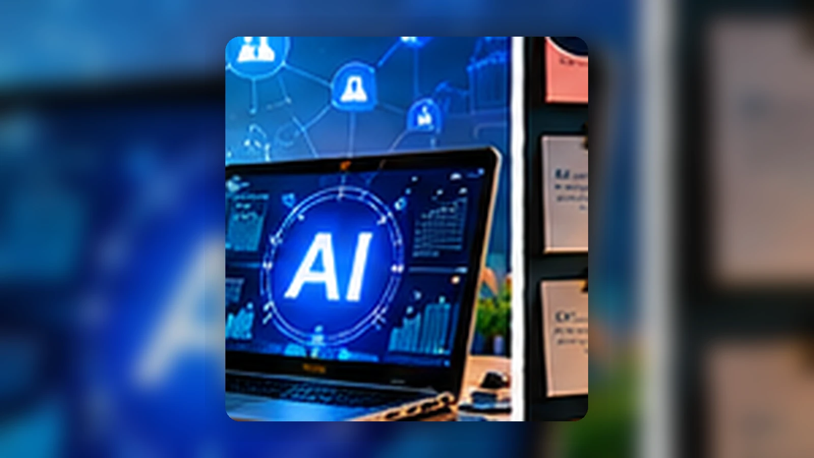 Technology and language learning illustration